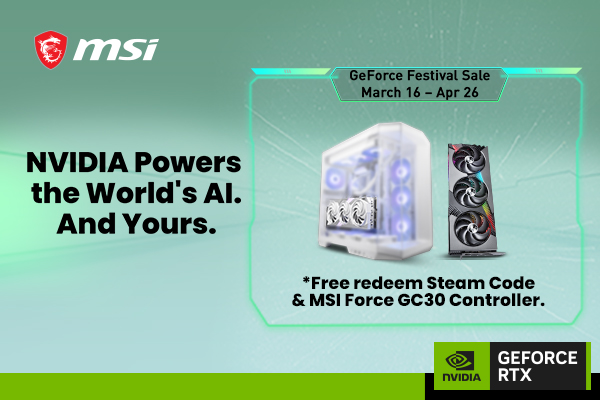 Redeem MSI Force GC30 Controller