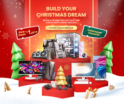 Pembelian produk MSI tertentu dapatkan OVO Cash