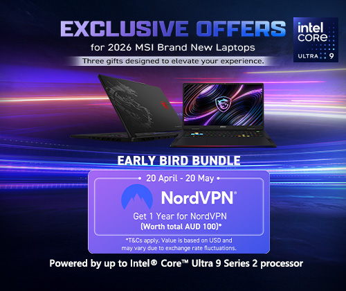 2026 MSI 200HX Plus Series Gaming Laptops Early Bird - NordVPN