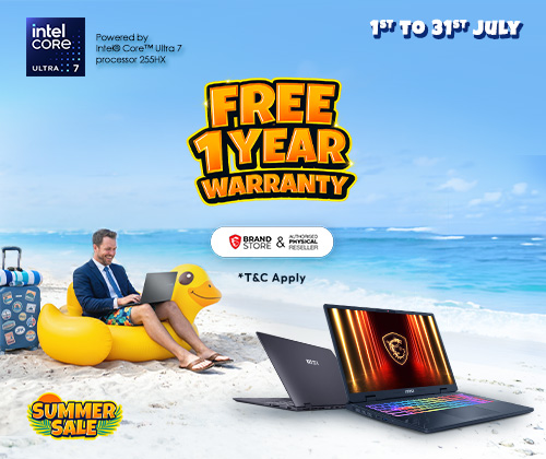 2026 MSI May Back to School Sale - Free 1-Year Extra Warranty Extension
