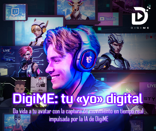 DigiME : Da vida a tu avatar con IA en tiempo real