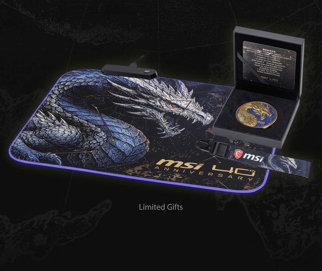 MSI 40th Anniversary: Claim Your Limited Edition Gifts
