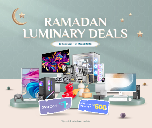 Pembelian produk MSI tertentu dapatkan OVO Cash