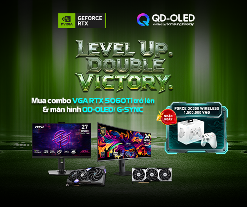 Level Up. Double Victory.