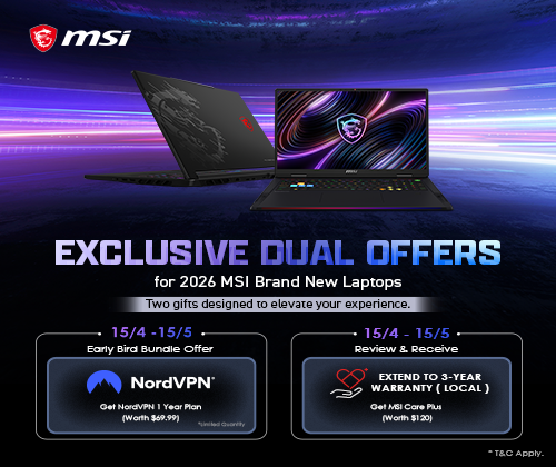 2026 MSI 200HX Plus Series Gaming Laptops Early Bird - NordVPN