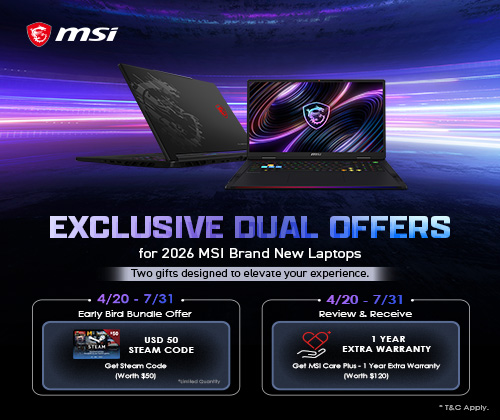 2026 MSI 200HX Plus Series Gaming Laptops Review Receive Warranty Extension